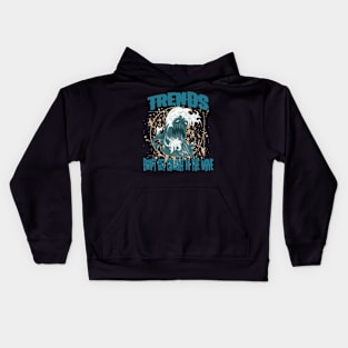 Anti-trend Wave Aesthetic Kids Hoodie